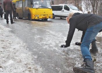 Гололед, скриншот: YouTube