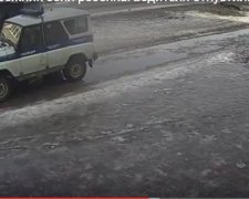 Росіянин збив дитину, щоб відправити до поліції