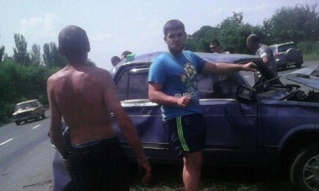 П'яний терорист влаштував ДТП у Макіївці