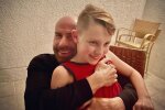 Джон Траволта с сыном, фото с Instagram