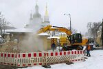 Прорив труби, фото: соціальні мережі