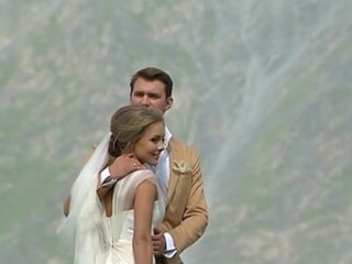 Елена Шоптенко и Дмитрий Дикусар, скриншот из видео