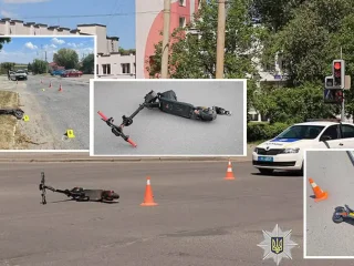 Электросамокаты на улицах города