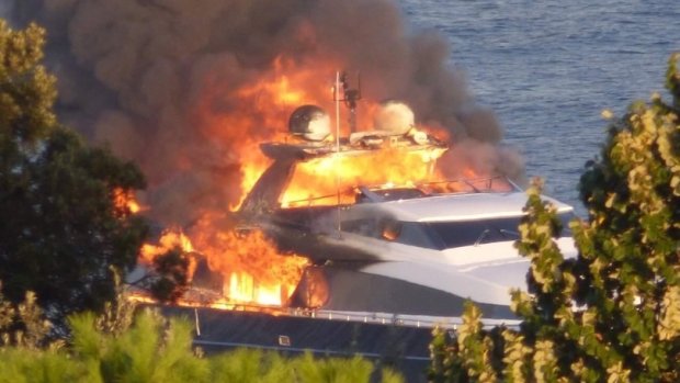 Яхта с Кличко загорелась посреди моря: семья и друзья оказались в огненной ловушке