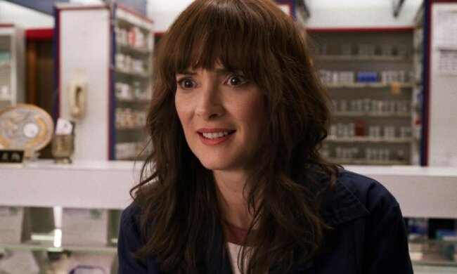 Вайнона Райдер, скріншот відео