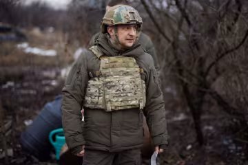 Зеленский во время рабочей поездки на Донбасс, фото: president.gov.ua