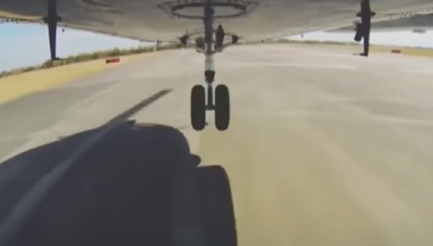 Взлет дрона. Фото: скриншот с видео