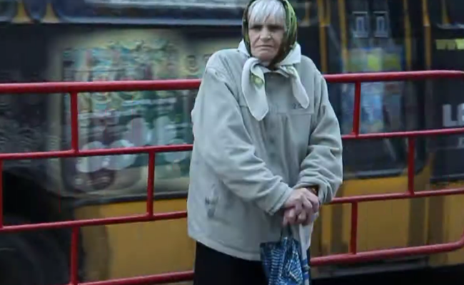 Пенсіонерка. Фото: скрін youtube