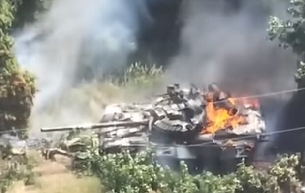 Подбитые танки. Фото: скриншот YouTube