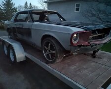 Ford Mustang Body On A Mazda RX-8, carscoops