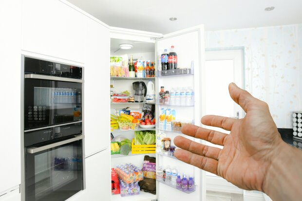 продукти в холодильнику, фото Pxhere