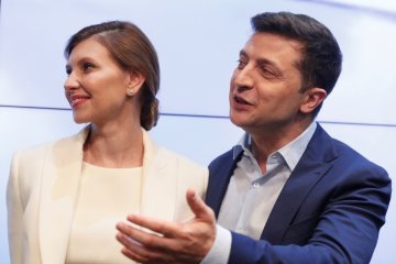 Олена і Володимир Зеленські