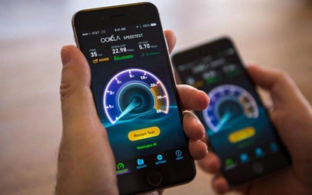 Тест інтернет-з'єднання показав, хто з Android і iPhone крутіший