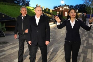 Володимир путін у Кронштадті, кадр з відео