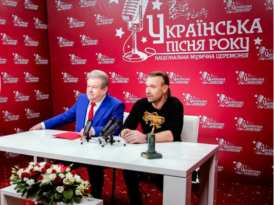 Михаил Поплавский и Олег Винник назвали дату выхода "Української пісні року"