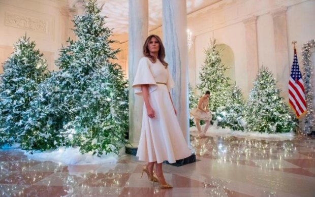 Битва первых леди: как украшали Белый дом к Рождеству жена Обамы и Трампа
