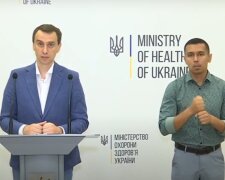 Віктор Ляшко на брифінгу, скріншот: Youtube