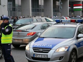 Фото полиции Польши