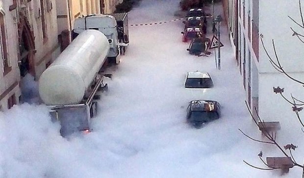 Немецкий город накрыло облако углекислого газа (фото)