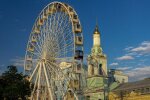 Киев, колесо обозрения, фото из соцсетей