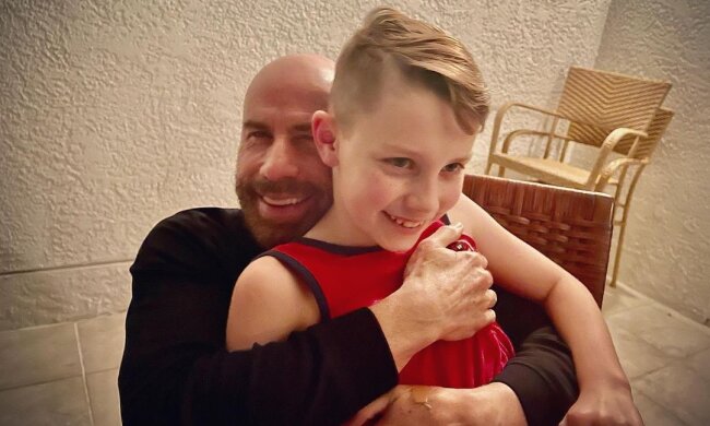 Джон Траволта з сином, фото з Instagram