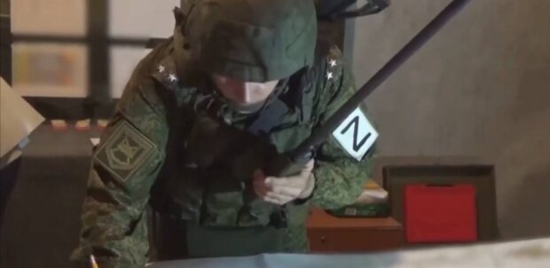 Російські окупанти, фото: скріншот із відео