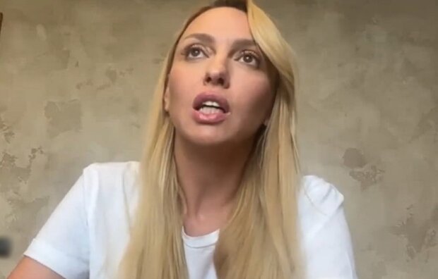 Оля Полякова, скріншот з відео