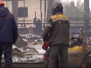 Ліквідація наслідків ударів по енергетиці. Фото: скрін youtube