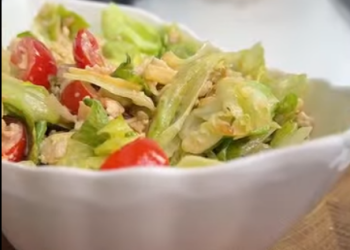 Салат "Биг Мак": фото скрин.