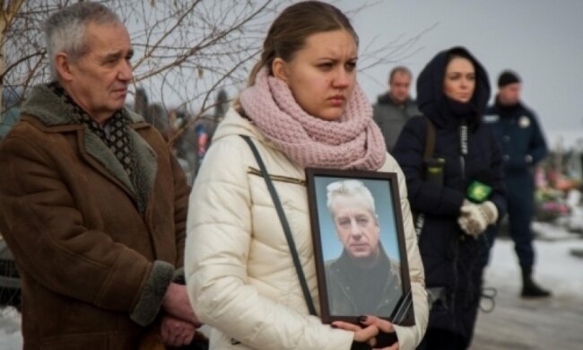 Украинцы простились с павшим под Авдеевкой героем