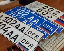 В терористичній ДНР похизувалися «фейковими» автономерами