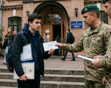 Повістки студентам. Фото: згенероване ШІ