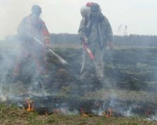 Площа горіння київських торфяників сягнула ста гектарів