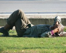 Пользователи сети высмеяли бездомного члена ВСП Гусака