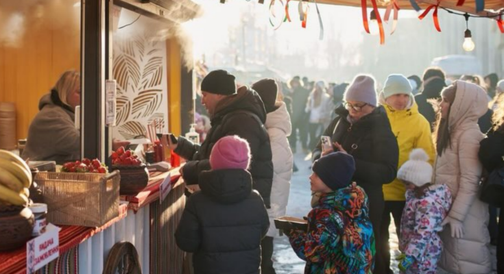 Украинцы, ВДНГ, дети, фото из соцсетей