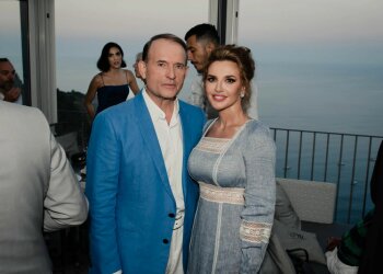 Виктор Медведчук и Оксана Марченко, фото: 112