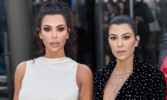 Ким и Кортни Кардашьян