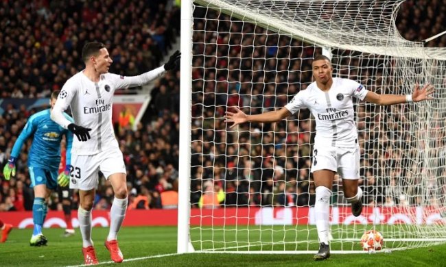 ПСЖ переміг Манчестер Юнайтед, Сульшер зазнав першої поразки