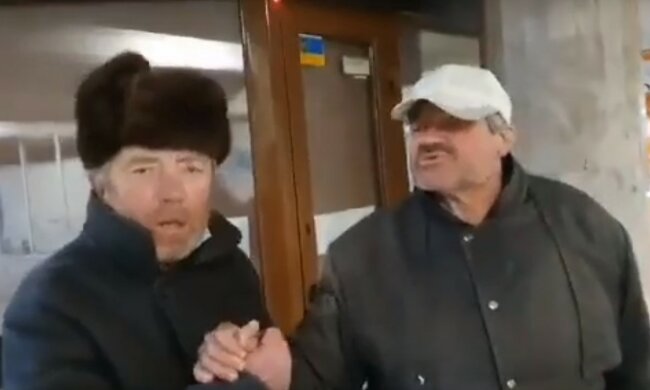 бездомный, скриншот из видео