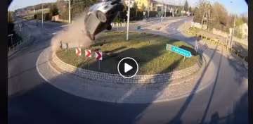 ДТП, скриншот из видео