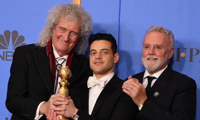 "Богемная рапсодия" взяла "Золотой глобус": как отпраздновал победу Queen, кадры триумфа