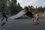 Тернопільский екстрім-парк випробовують перед відкриттям (фото)