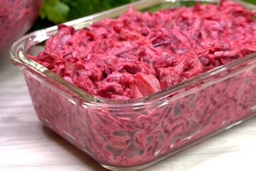 Салат з буряка, фото: кадр з відео