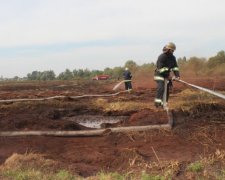 На Львівщині горять торфовища