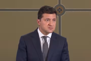 Владимир Зеленский, скриншот видео