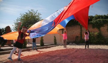 У Кіровограді встановили священний вірменський хрест (фото)