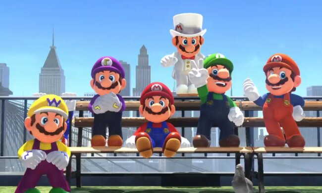 Super Mario Odyssey: скрин