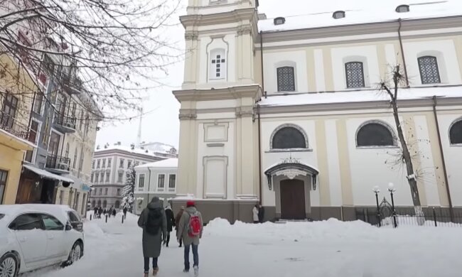Ивано-Франковск, кадр из видео, изображение иллюстративное: YouTube
