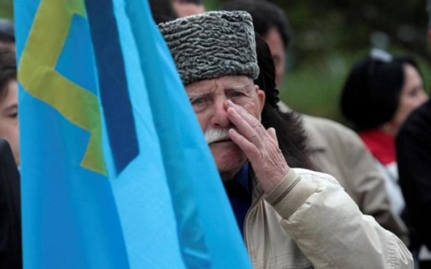 Оккупанты пресекли патриотическую акцию крымских татар