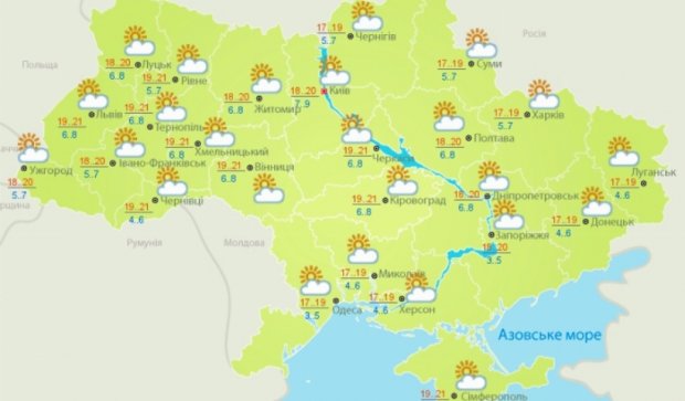 До України нарешті прийде тепло